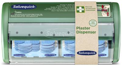 Plaster Dispenser, Salvequick Blue Detectable 51030130
