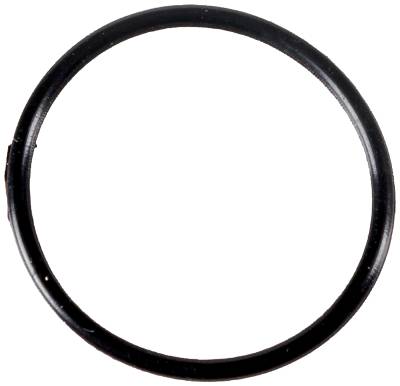 O ring to breathing hose, against shield