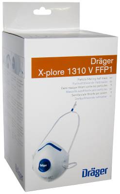 FILTER HALF-MASK XPLORE FFP1V