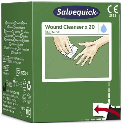 Salvequick Cleansing Swabs Cederroth